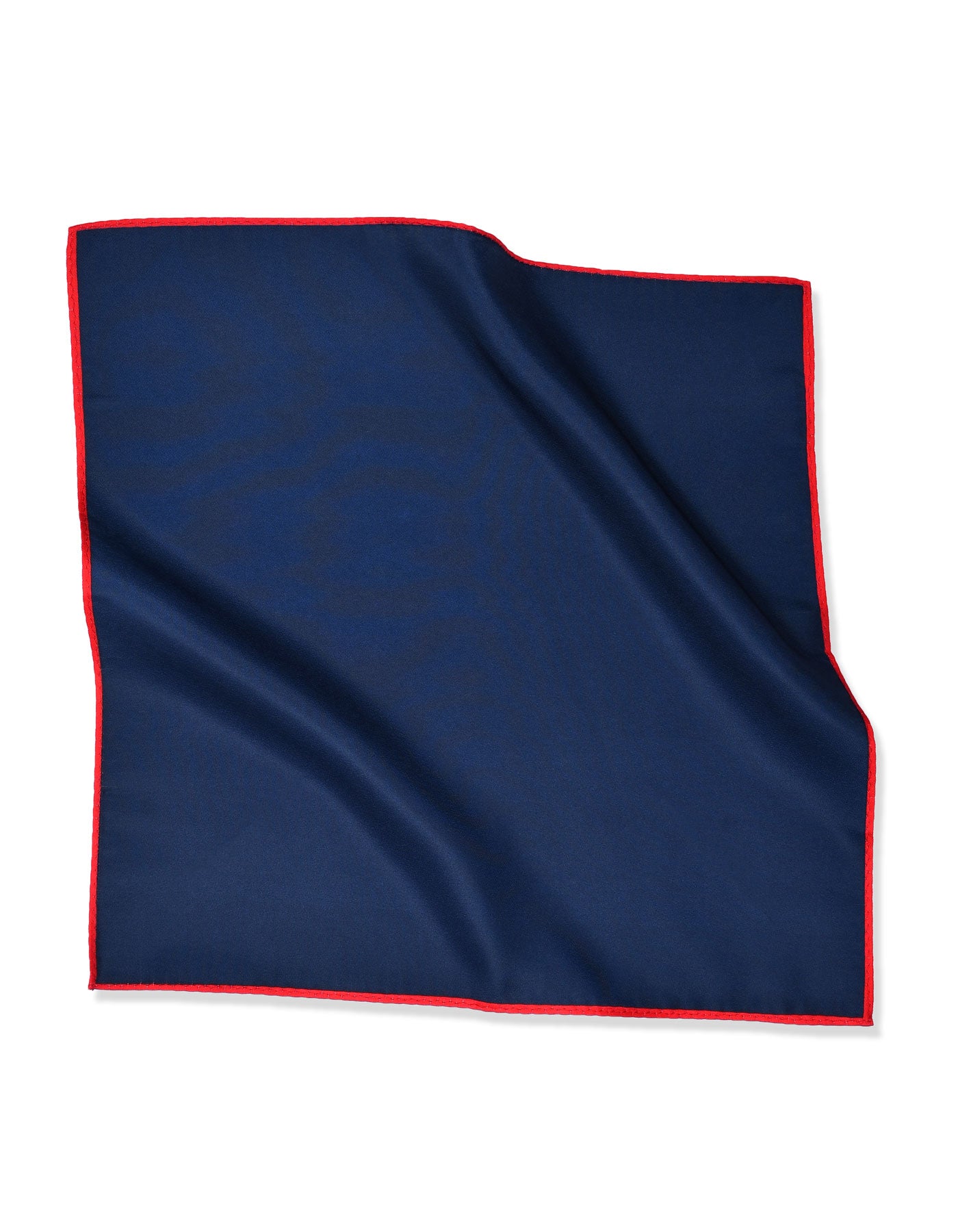 Blue Plain Pocket Square