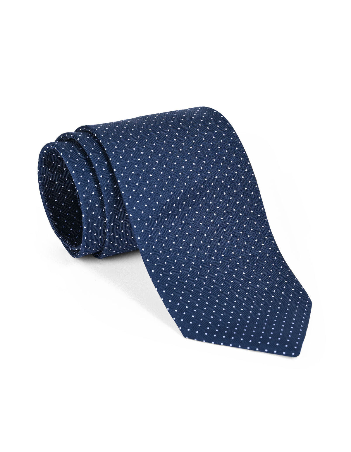 Navy Geometric Tie