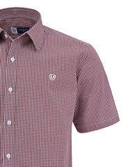 Casual Shirt Woven Red XL CSW2622 Uniworth CSW2622-XL