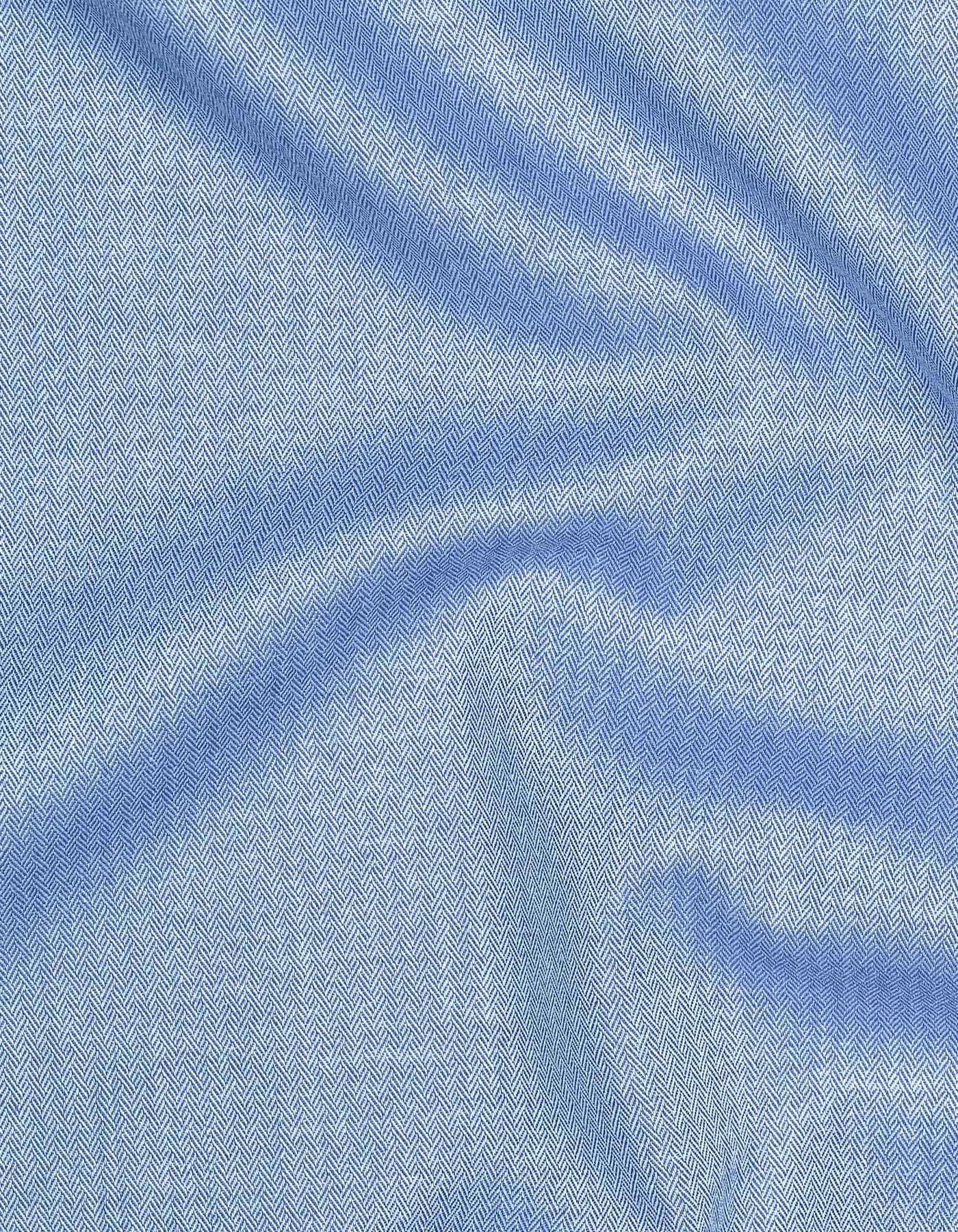 Self Blue Tailored Smart Fit Shirt FS20444SF-16