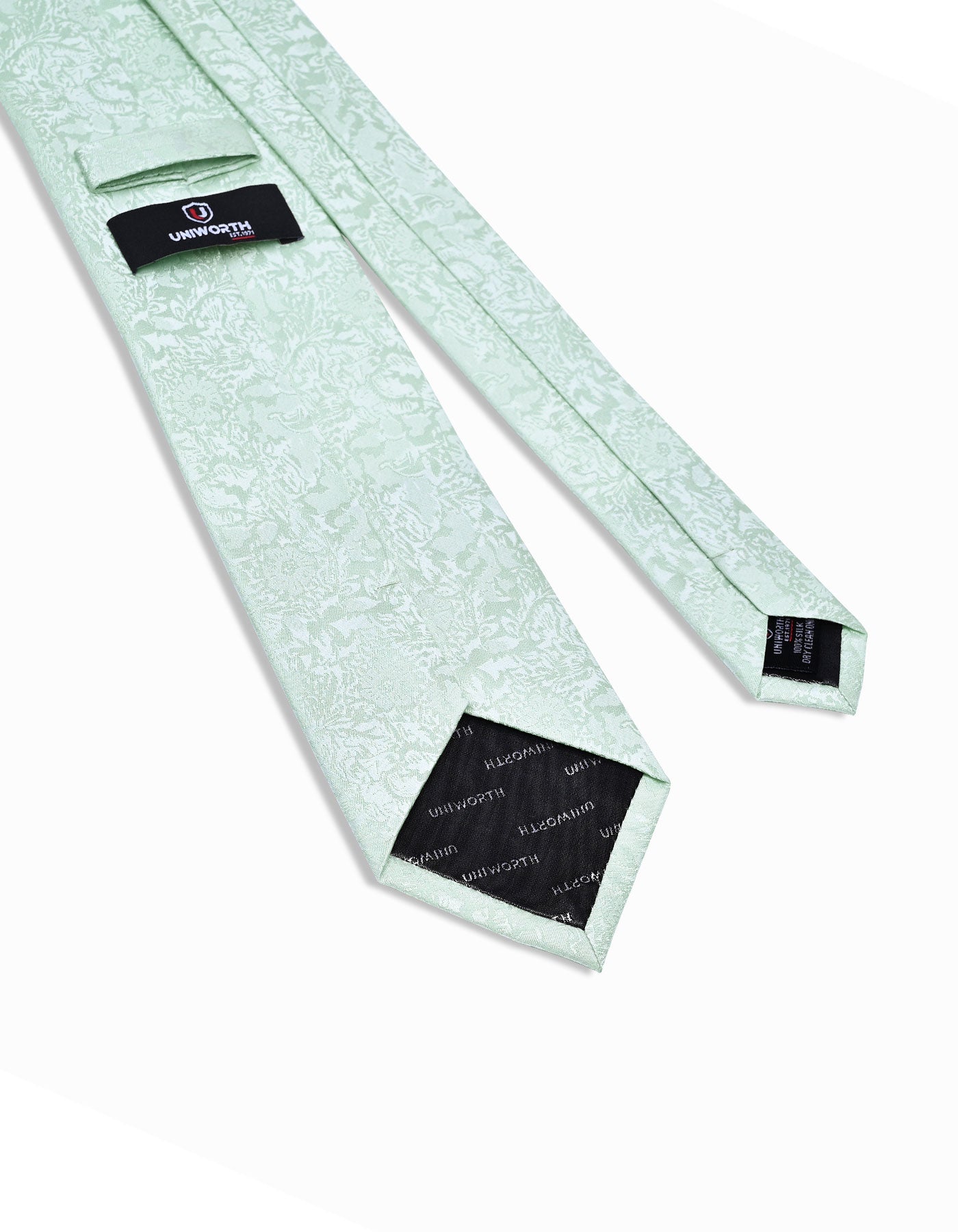 Mint Paisley Tie