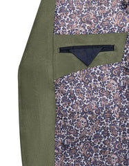 Olive Tailored Smart Fit Coat CC2533-44
