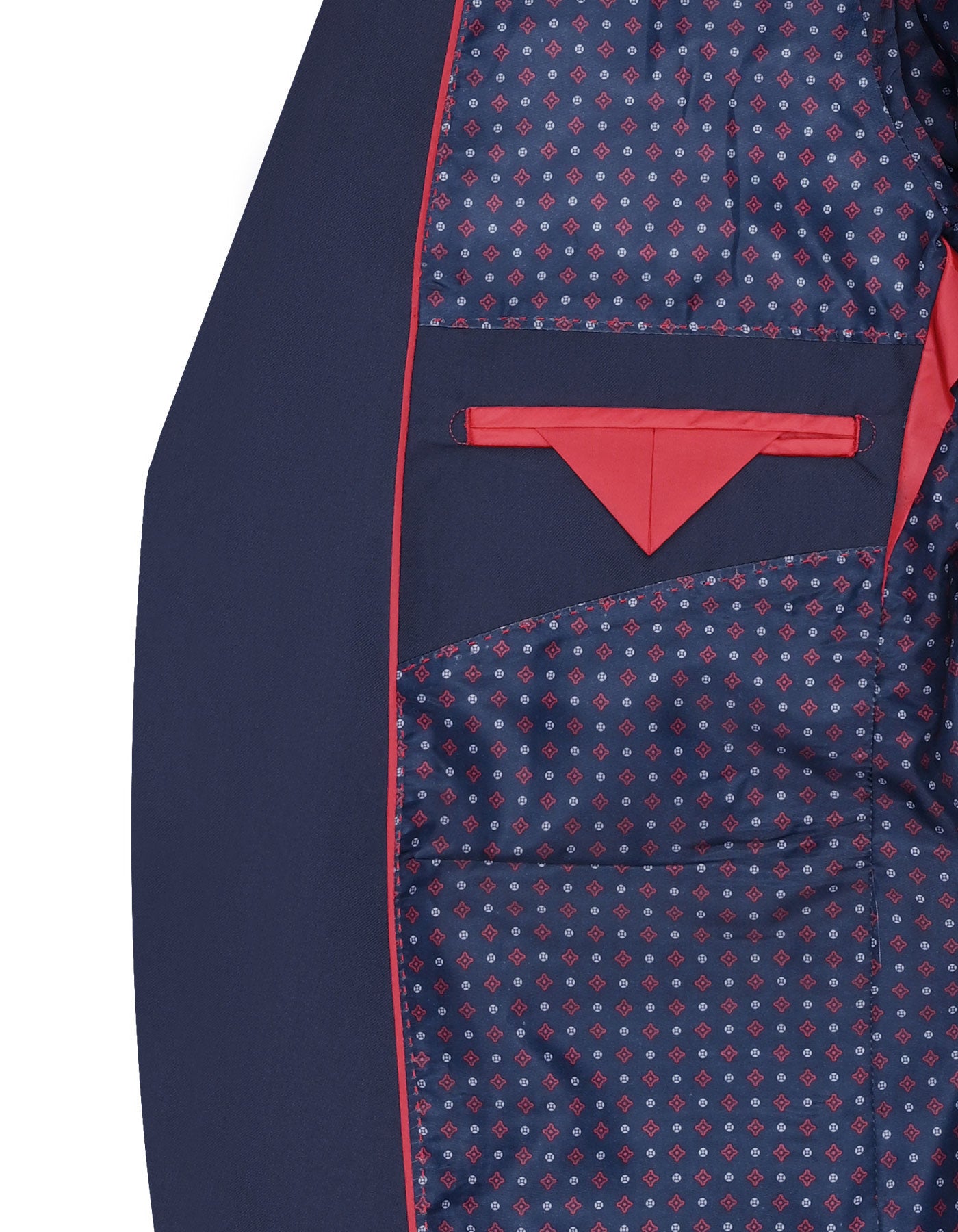 Navy Tailored Smart Fit Coat CC2519-44