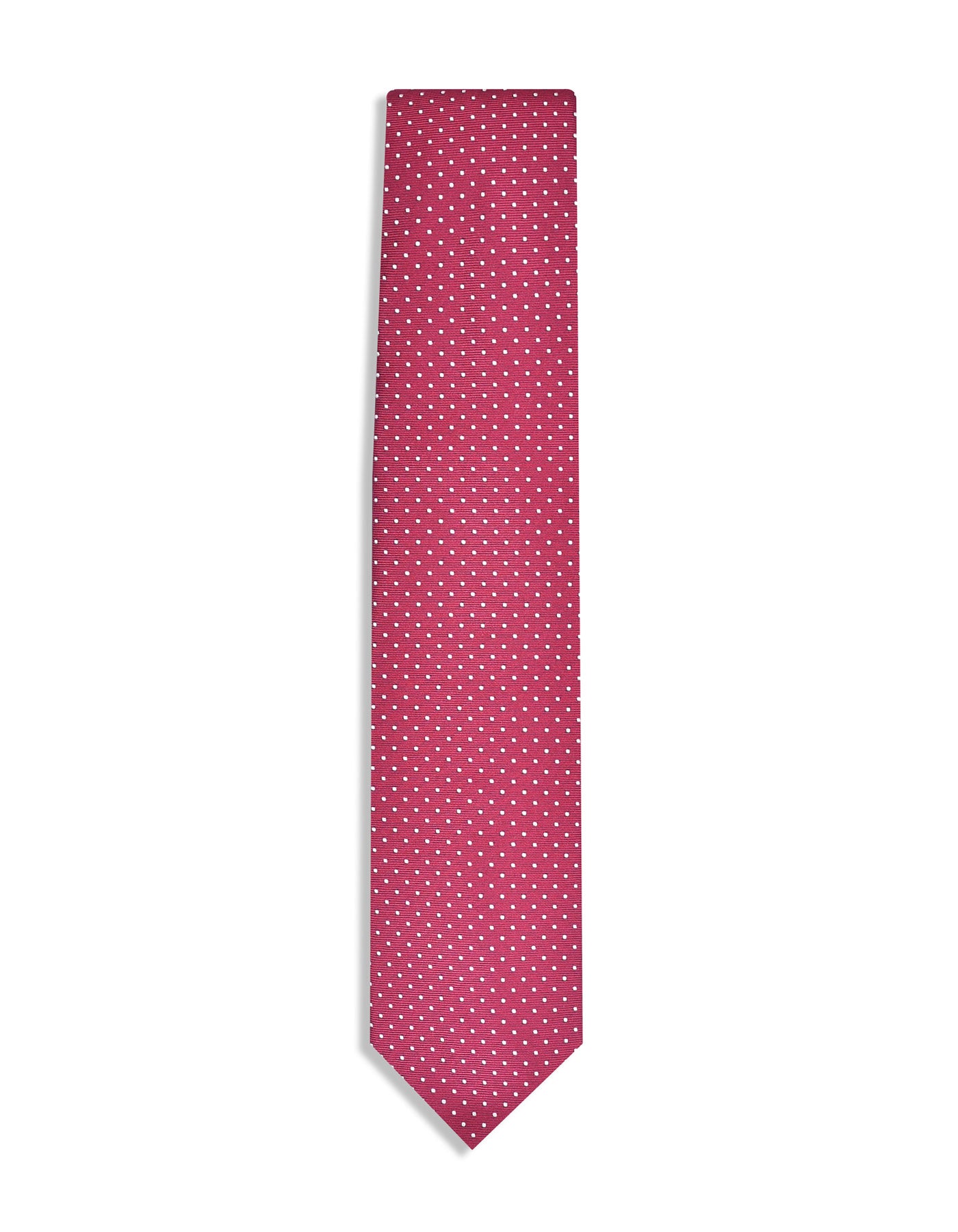 Maroon Dotted Tie