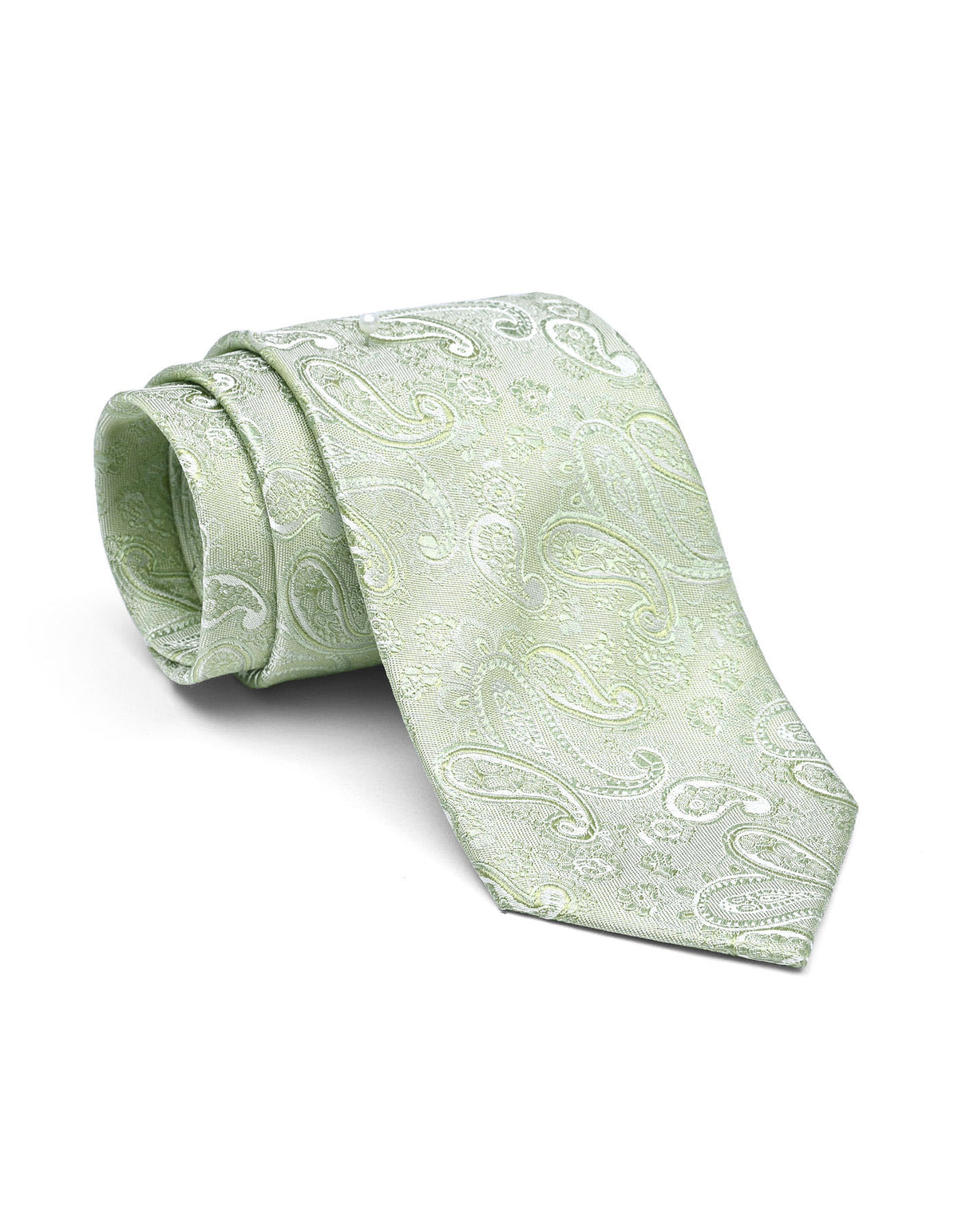 Green Paisley Tie