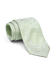 Green Paisley Tie