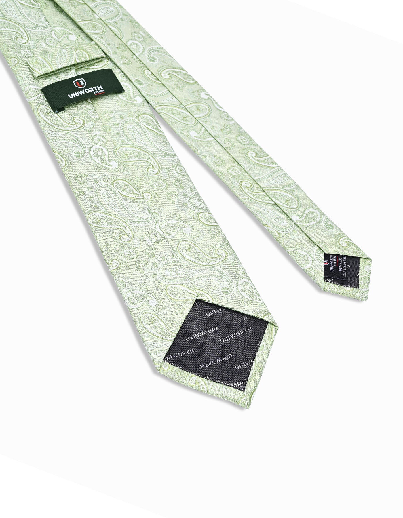 Green Paisley Tie