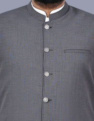 Charcoal Texture Waist Coat WC2516-3S-36