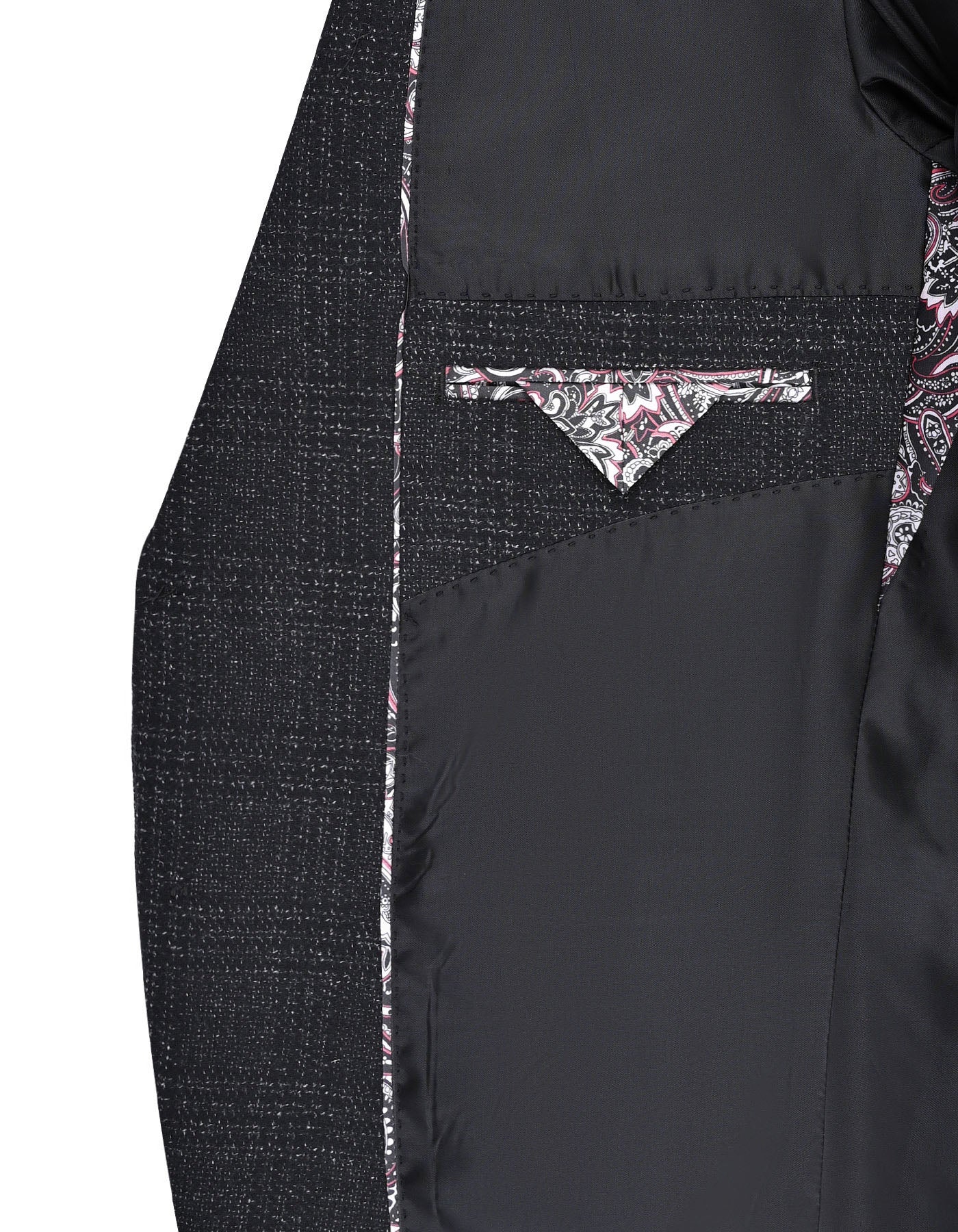 Black Tailored Smart Fit Coat CC2504-42