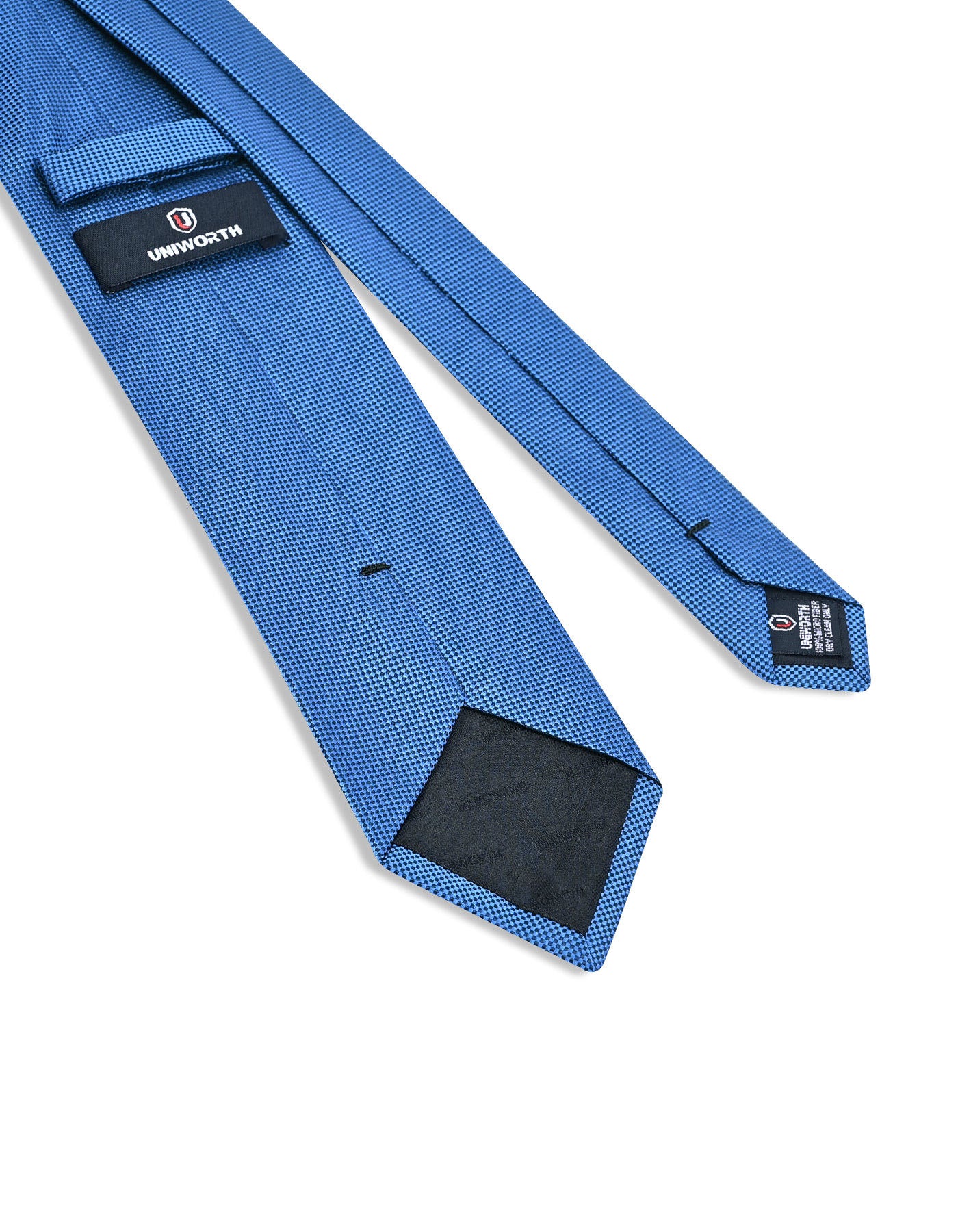 Blue Geometric Tie