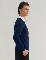 Plain Navy TP2493-L