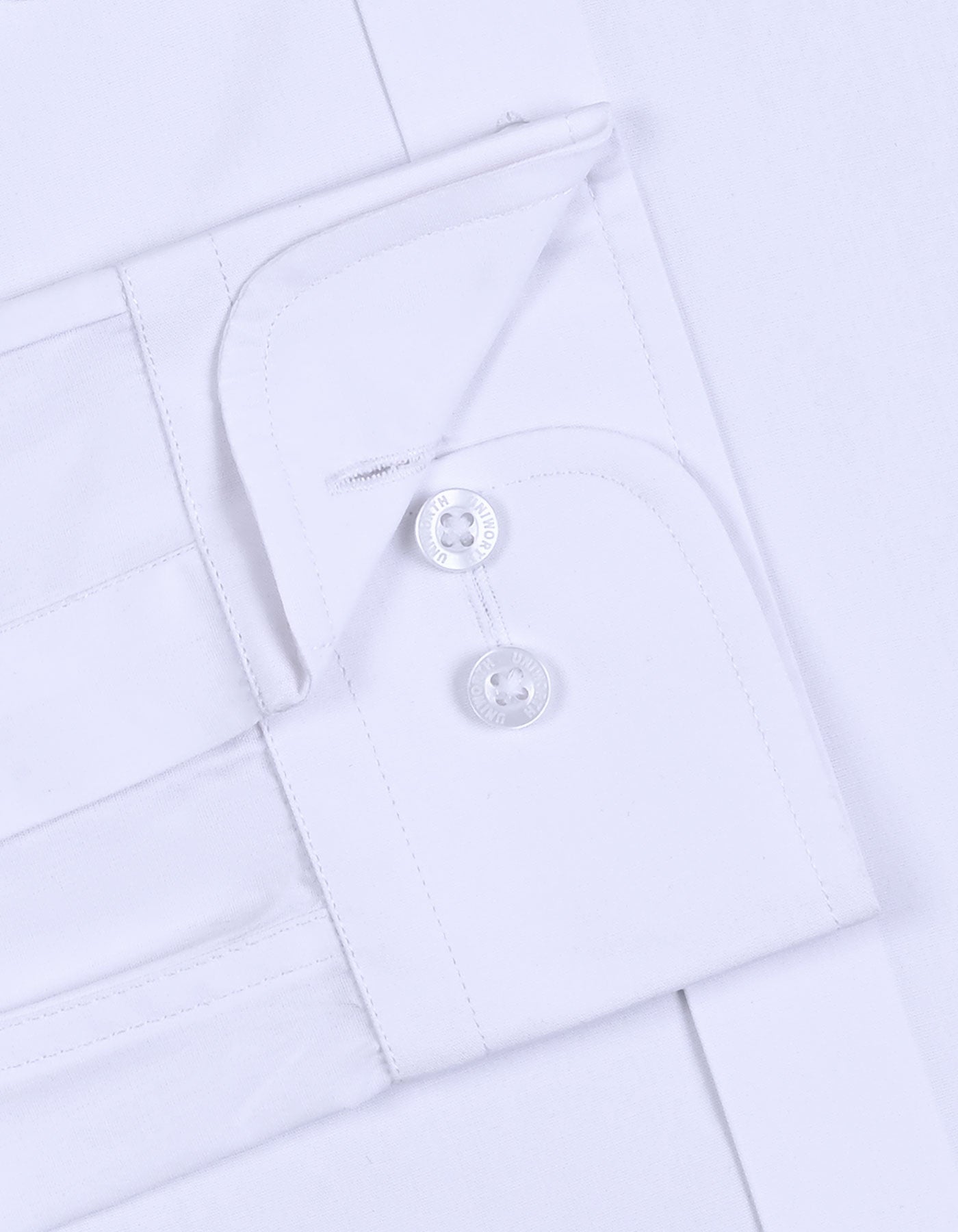 Plain White Classic Fit Shirt FS1318-17RF-15.5