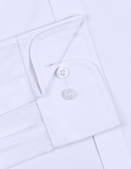 Plain White Classic Fit Shirt FS1318-17RF-15.5