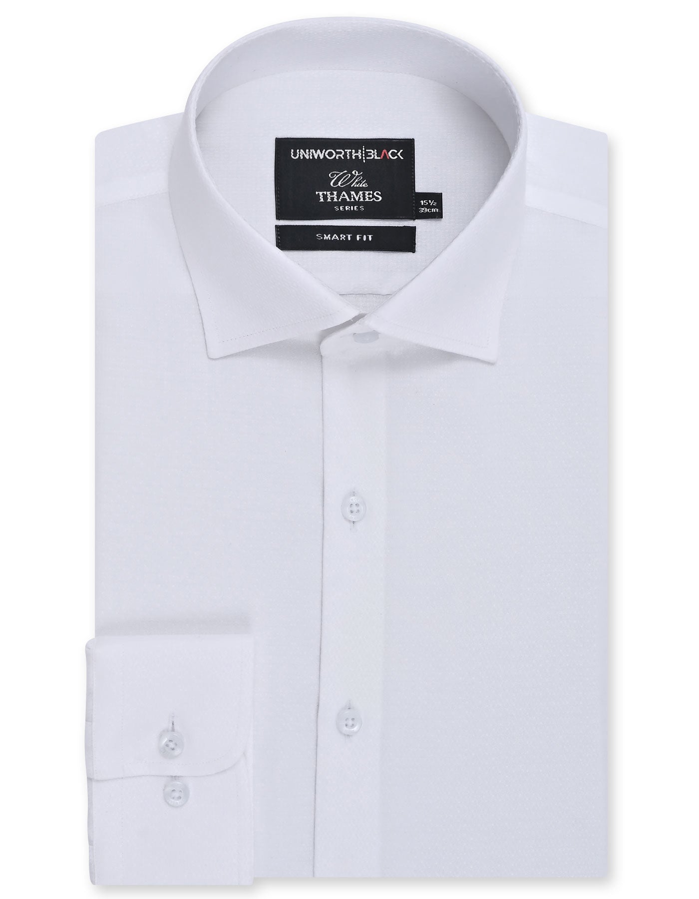 Self White Tailored Smart Fit Shirt FS20500SF-14.5