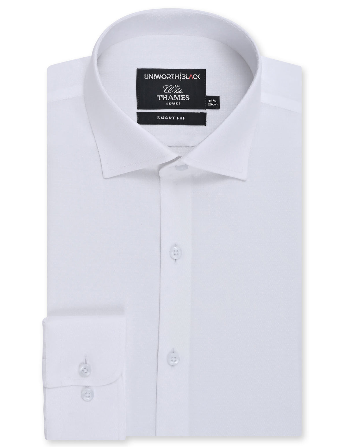 Self White Tailored Smart Fit Shirt FS20500SF-14.5