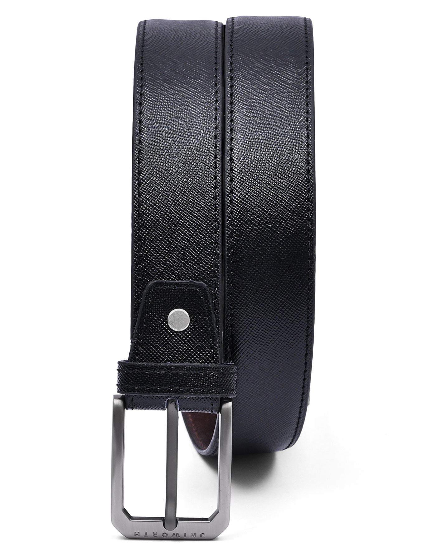 Formal Belt Pin Buckle Black BTF2507 Uniworth Single Side BTF2507-32