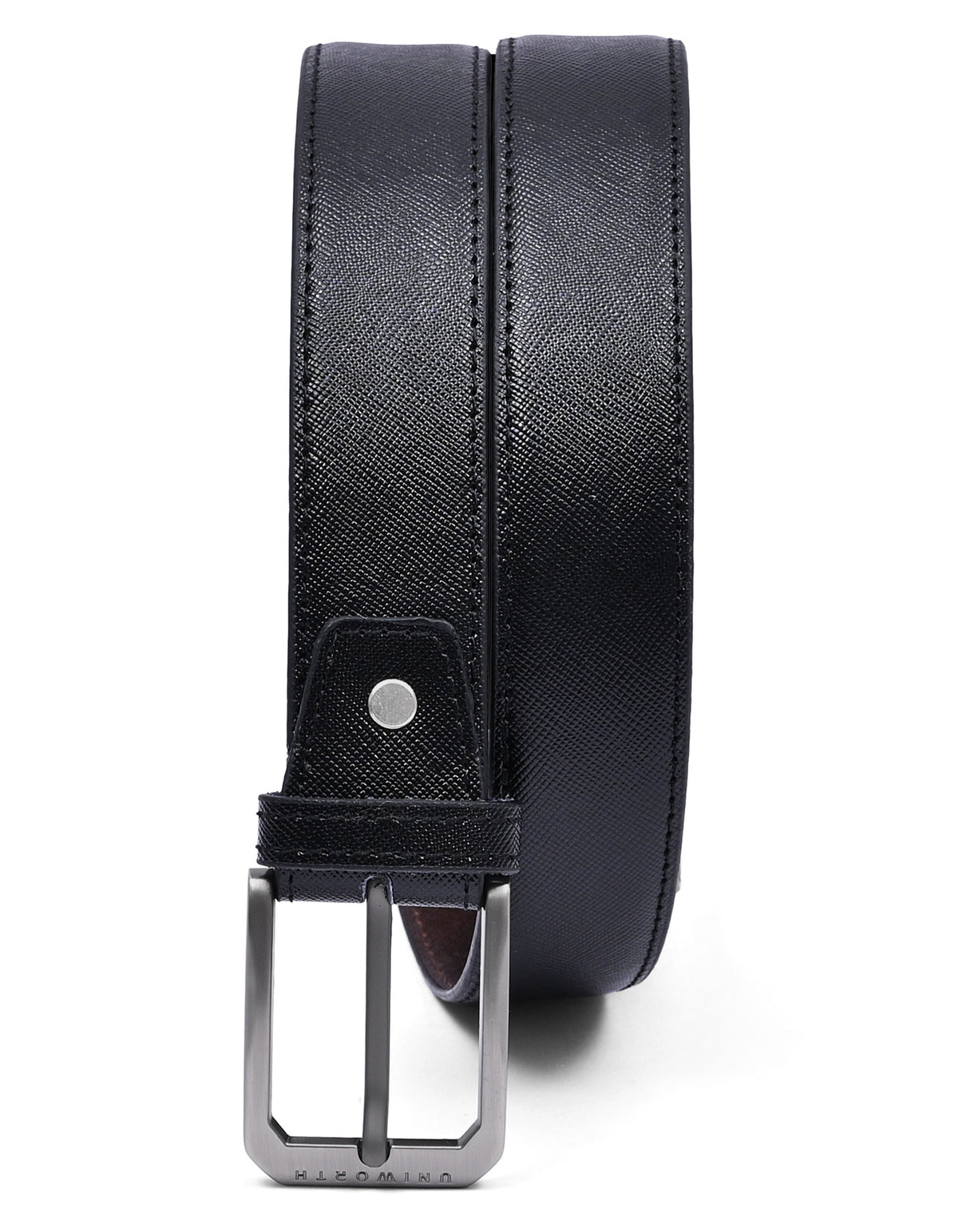 Formal Belt Pin Buckle Black BTF2507 Uniworth Single Side BTF2507-32