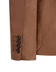 D Brown Tailored Smart Fit Coat CC2532-40