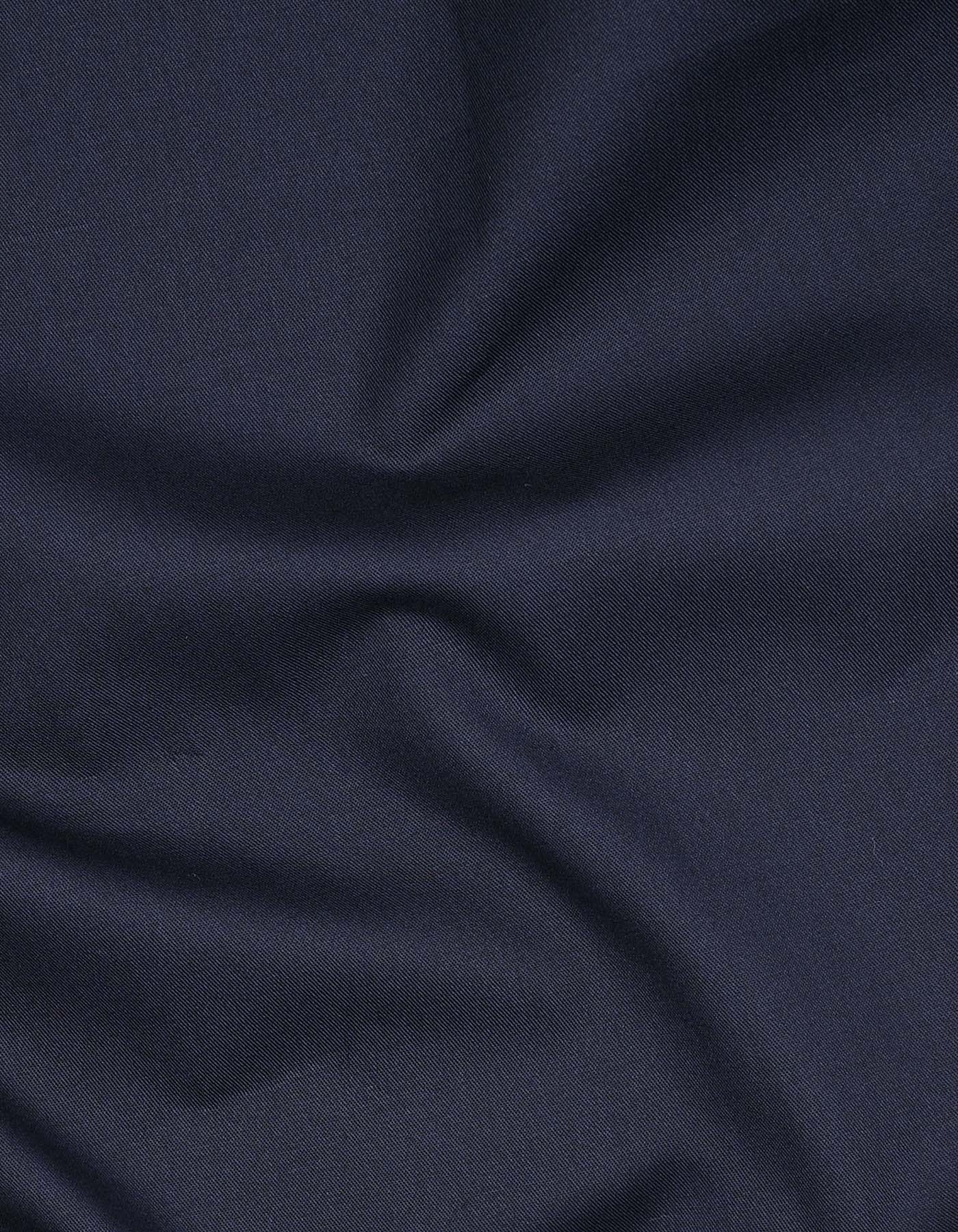 Plain Navy Classic Fit Shirt FS1601-2RF-16