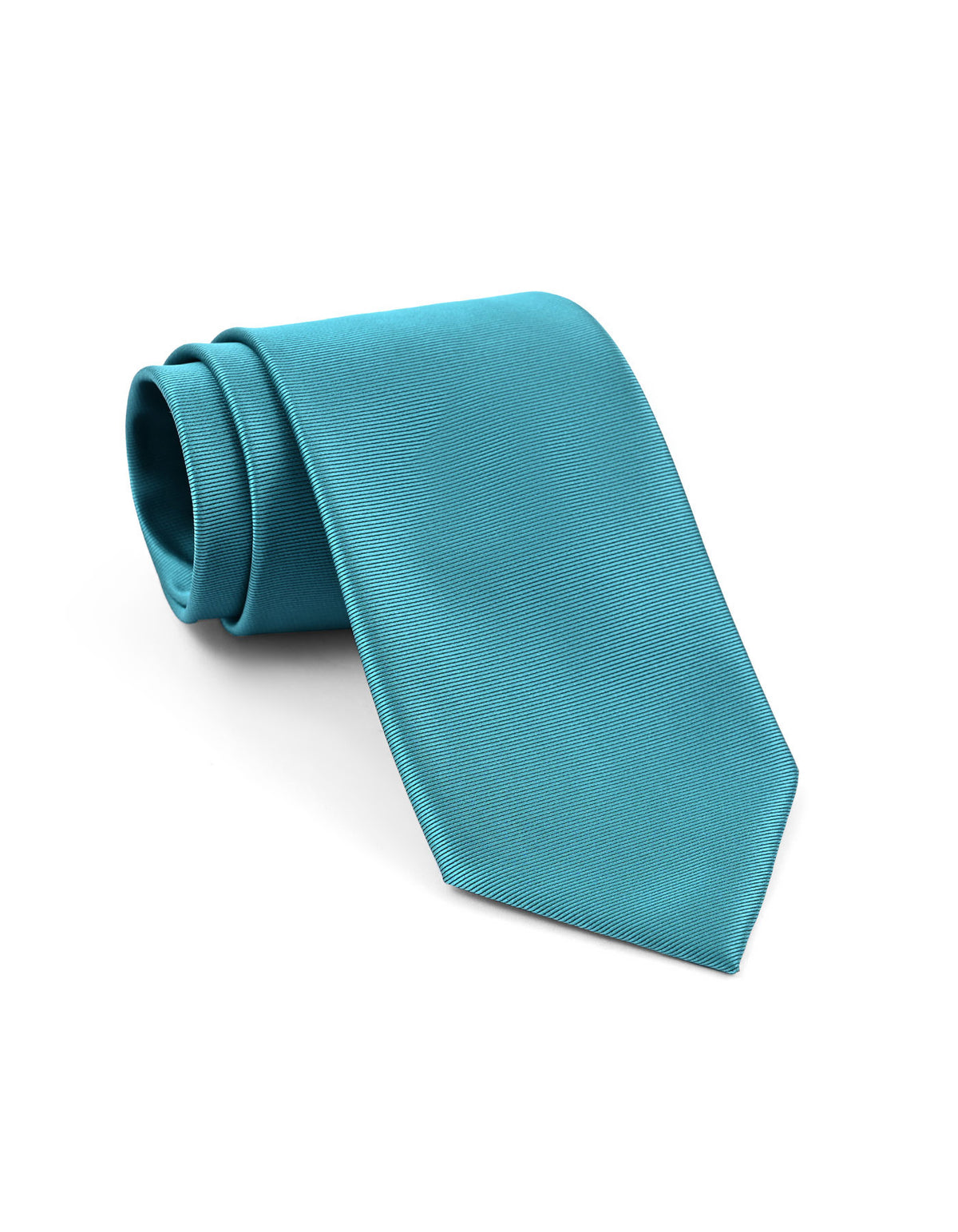 Ferozi Green Self Plain Tie