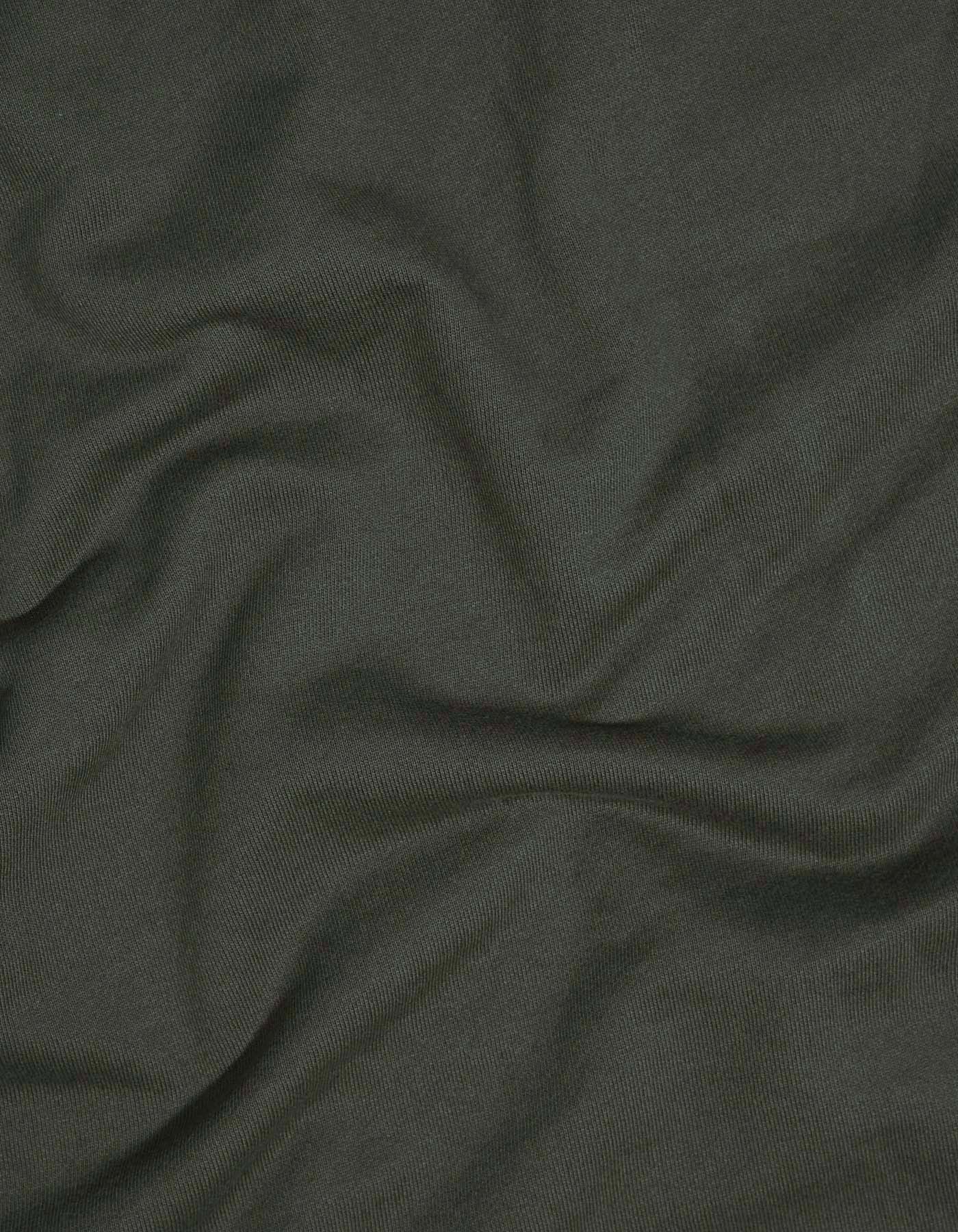 Moss Plain Relax Fit Pullover Hoodie