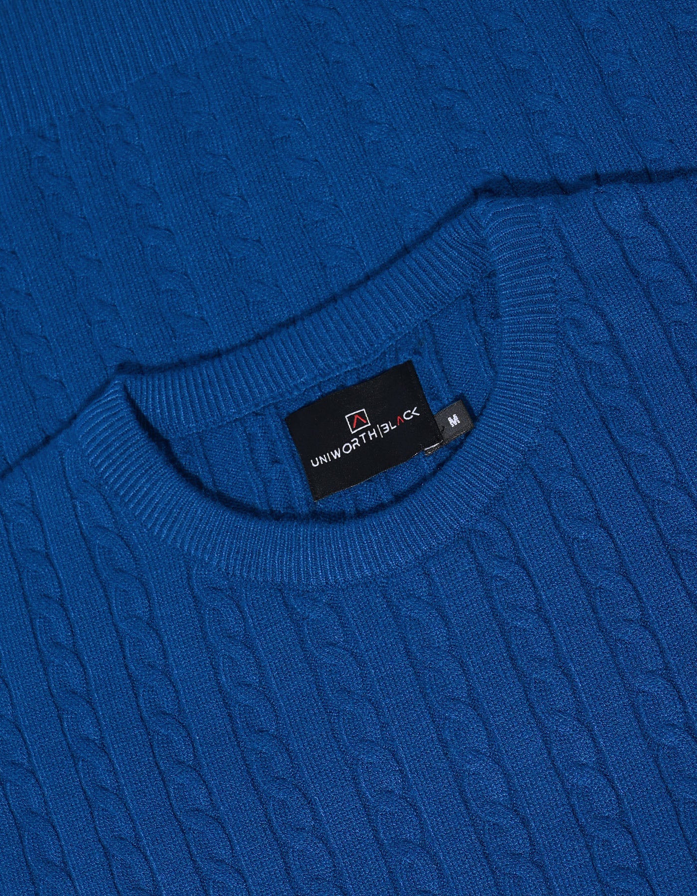 E Blue Texture Pull Over SFA2503-2-L