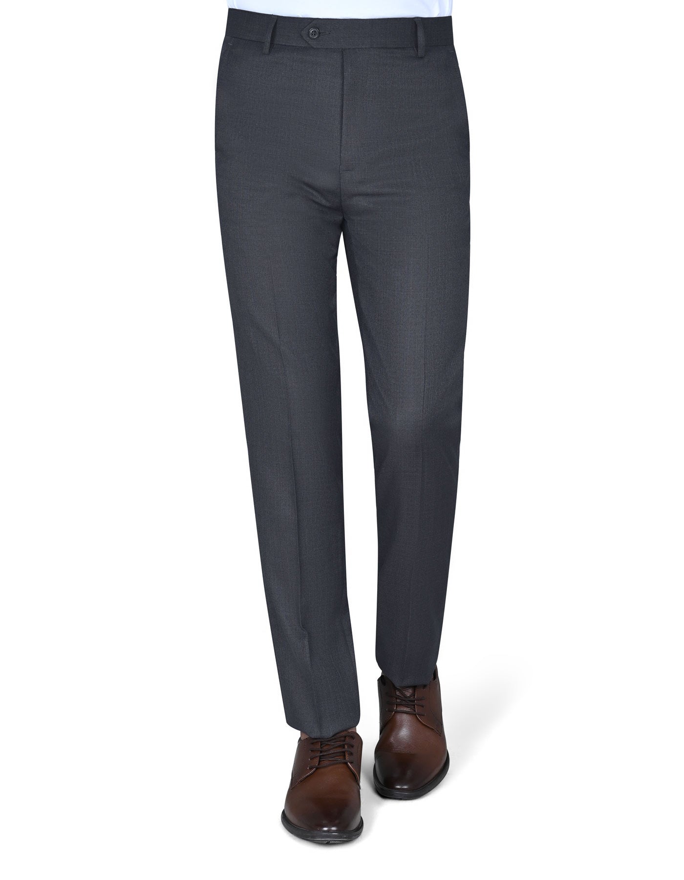 Charcoal Texture Formal Trouser Tailored Smart Fit FT512S-30