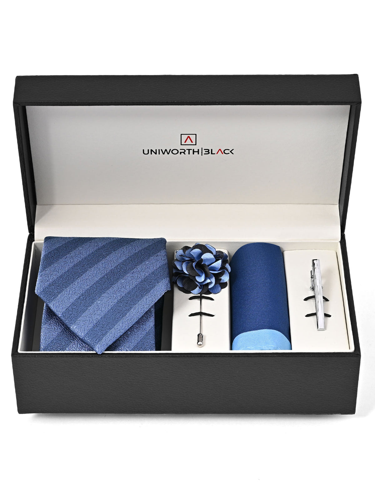 Navy Stripe Men Accessories Box