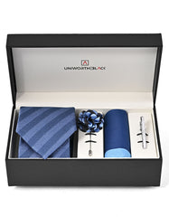 Navy Stripe Men Accessories Box