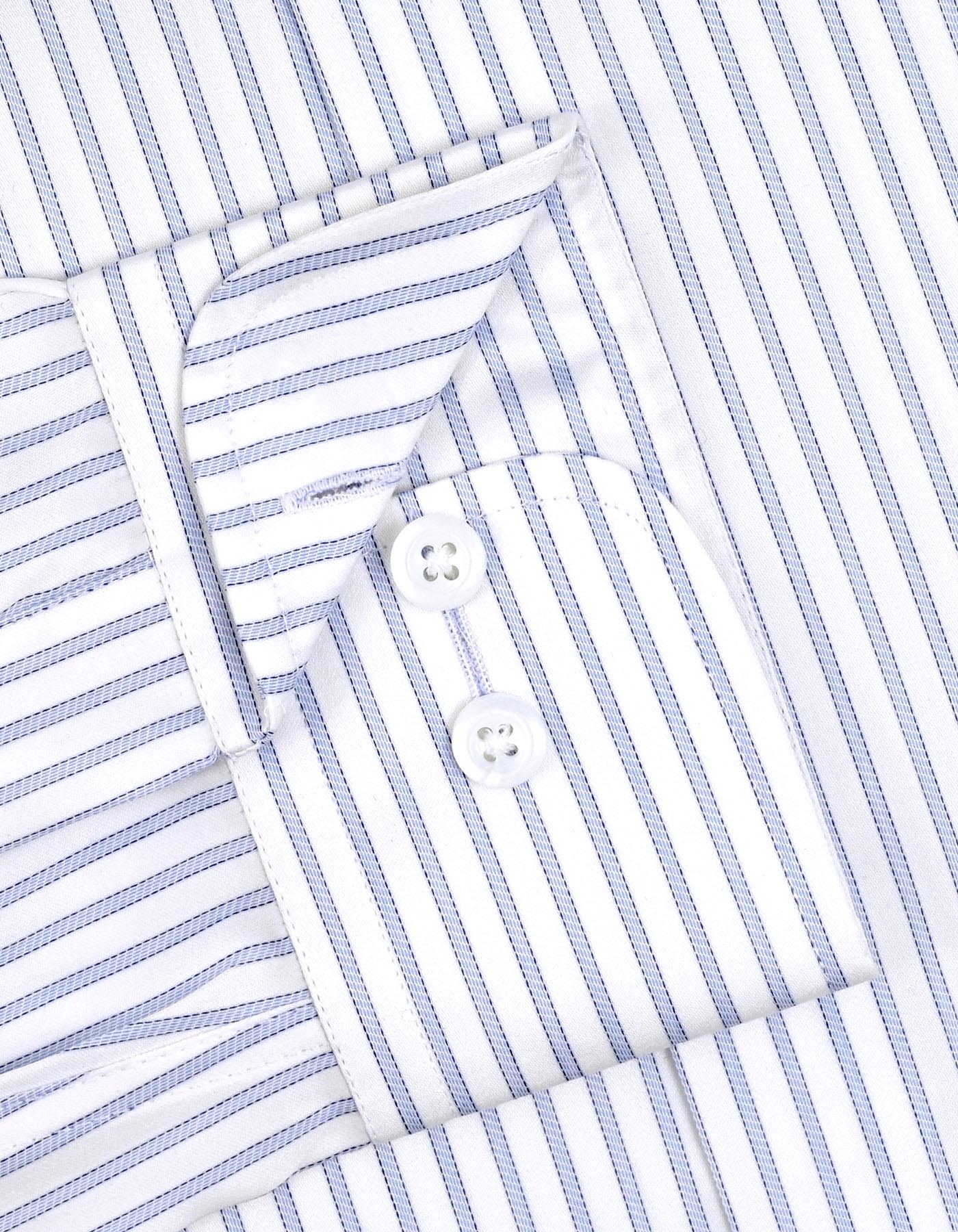Stripe Blue Tailored Smart Fit Shirt FS2931-1SF-15.5
