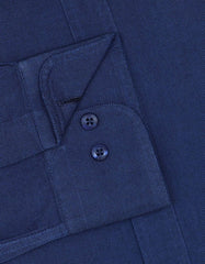 Plain Navy Classic Fit Shirt FS2301RF-15.5