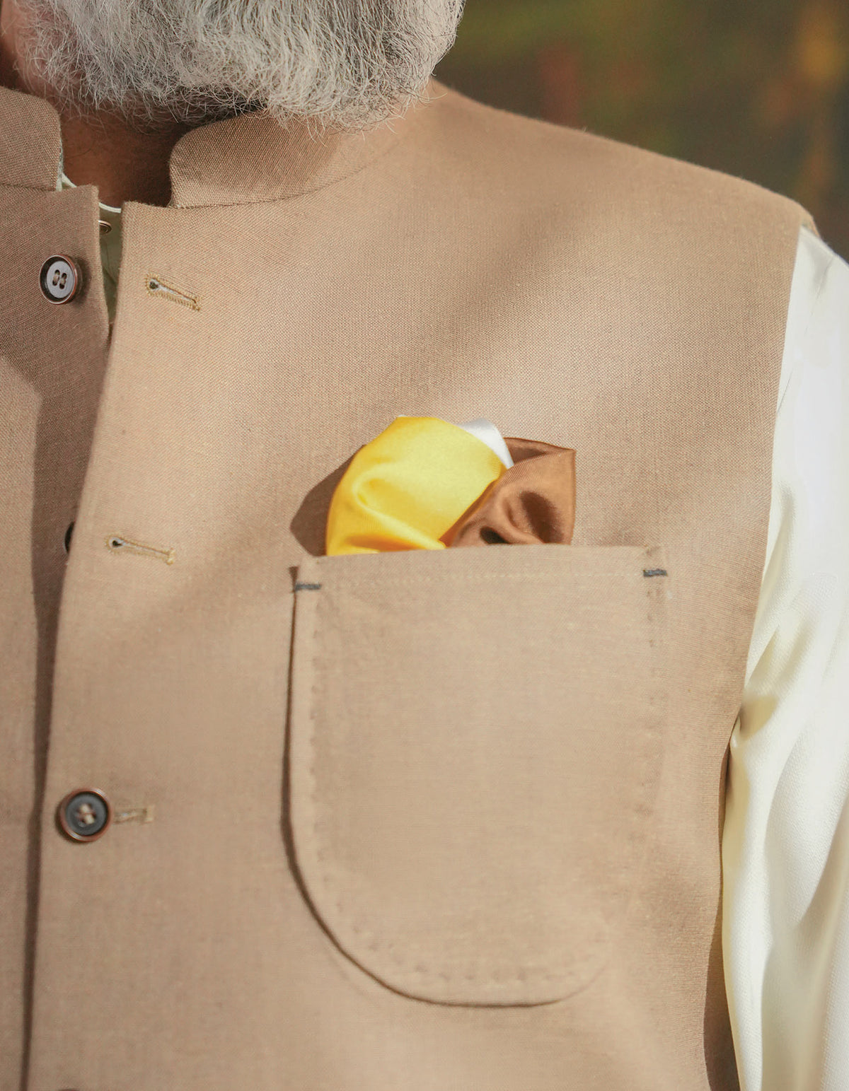Multi Plain Pocket Square