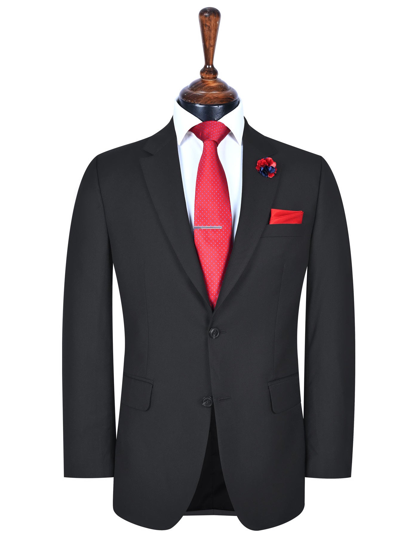 Black Plain Suit ST2686S-34