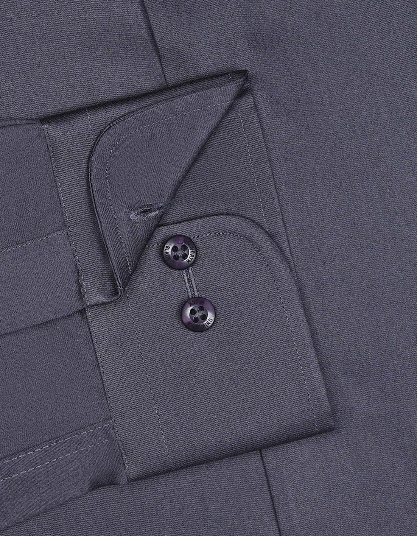 Plain Charcoal Smart Fit Shirt FS2358-2SF-15.5