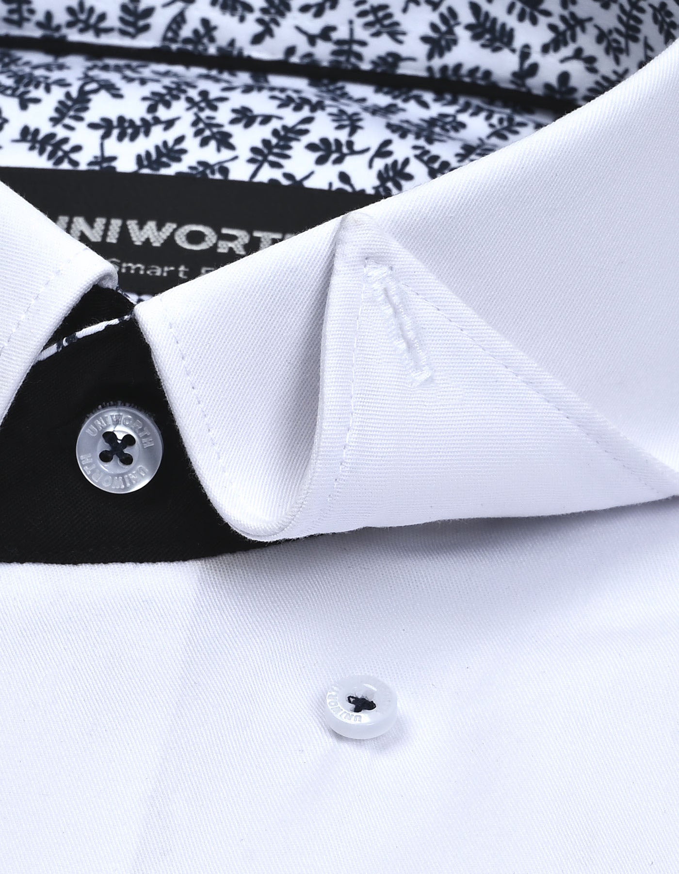 Plain White Classic Fit Shirt FS1596-3RF-15.5