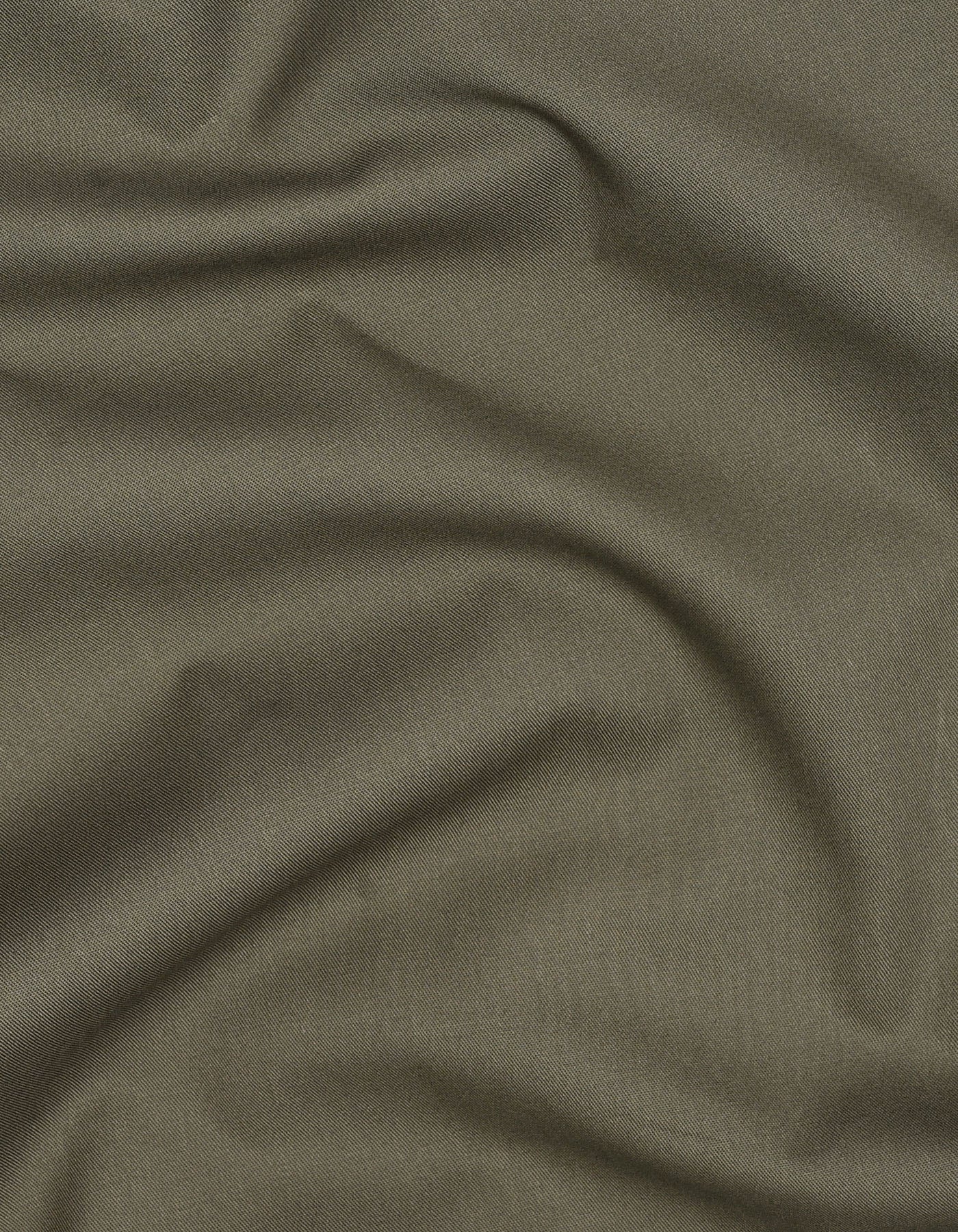 Plain Army Green Classic Fit Shirt FS1657-2RF-16