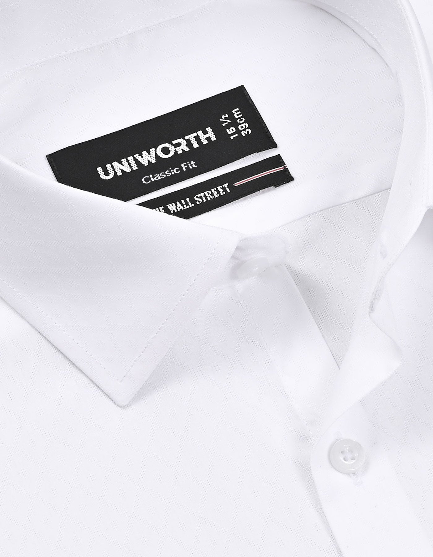 Self White Classic Fit Shirt FS20501RF-15