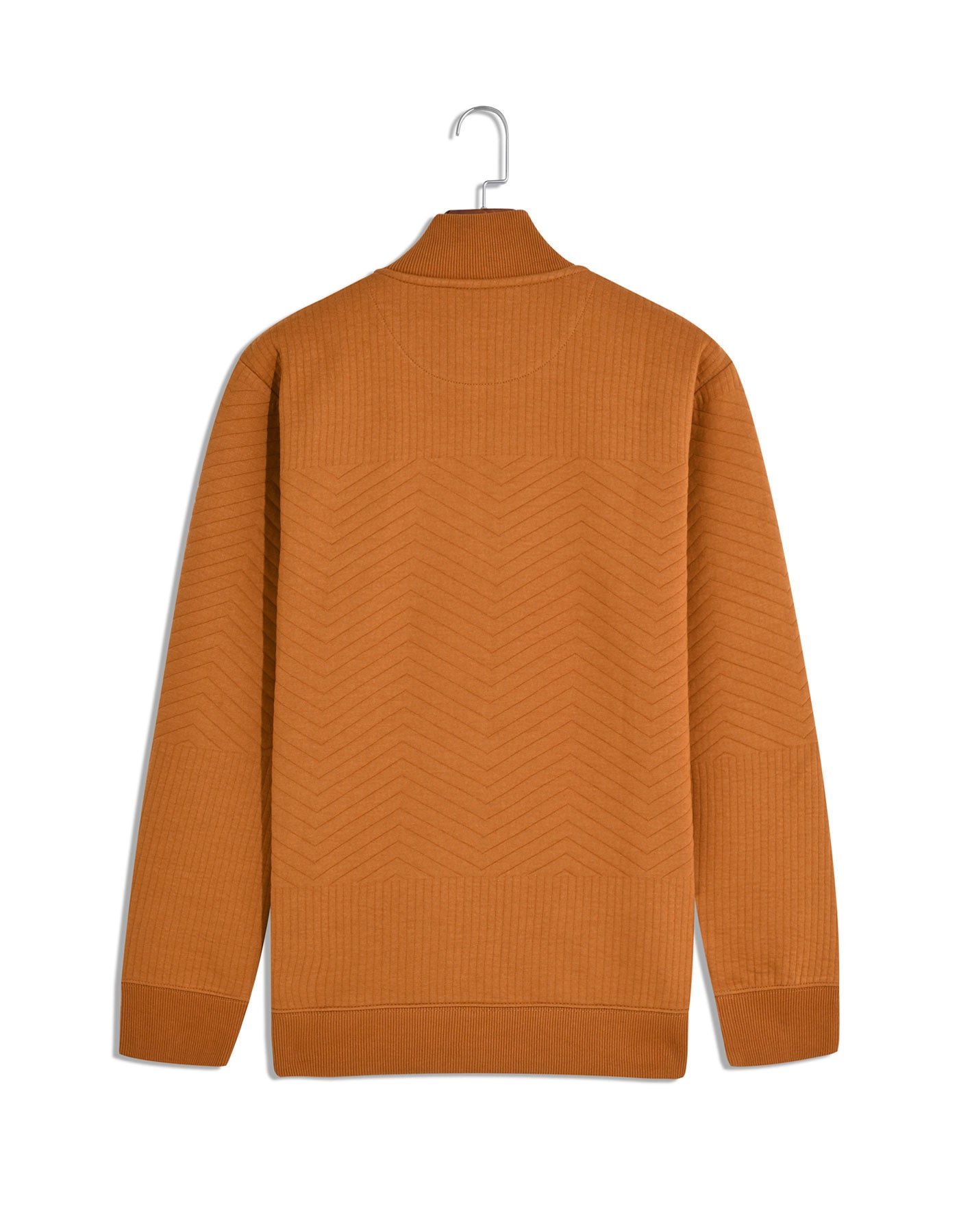 Mustard Texture Full Zipper