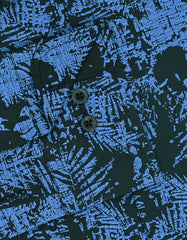 Printed M Blue Classic Fit Shirt FS829RF-15.5