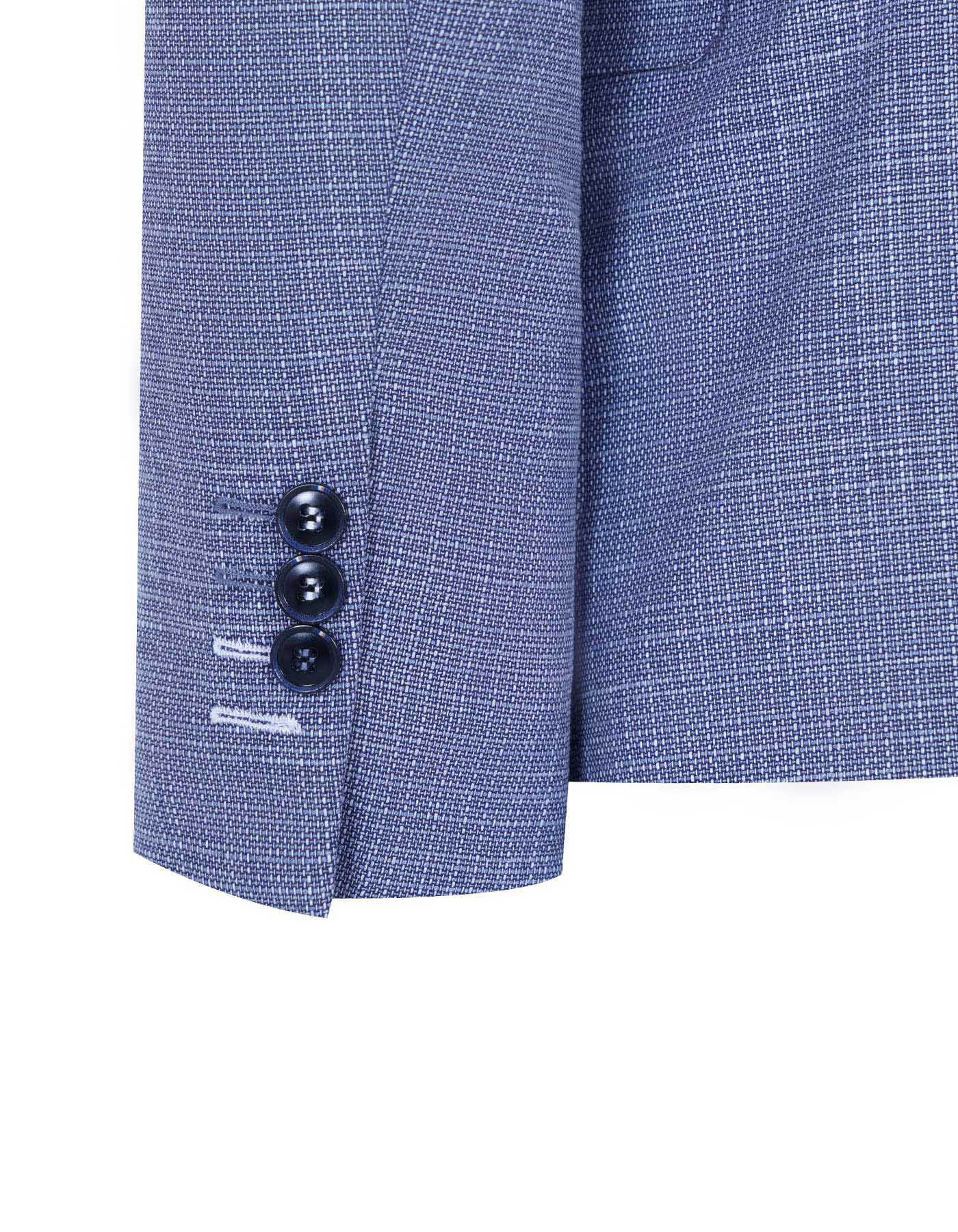 L Blue Tailored Smart Fit Coat CC2353-40