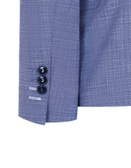 L Blue Tailored Smart Fit Coat CC2353-40