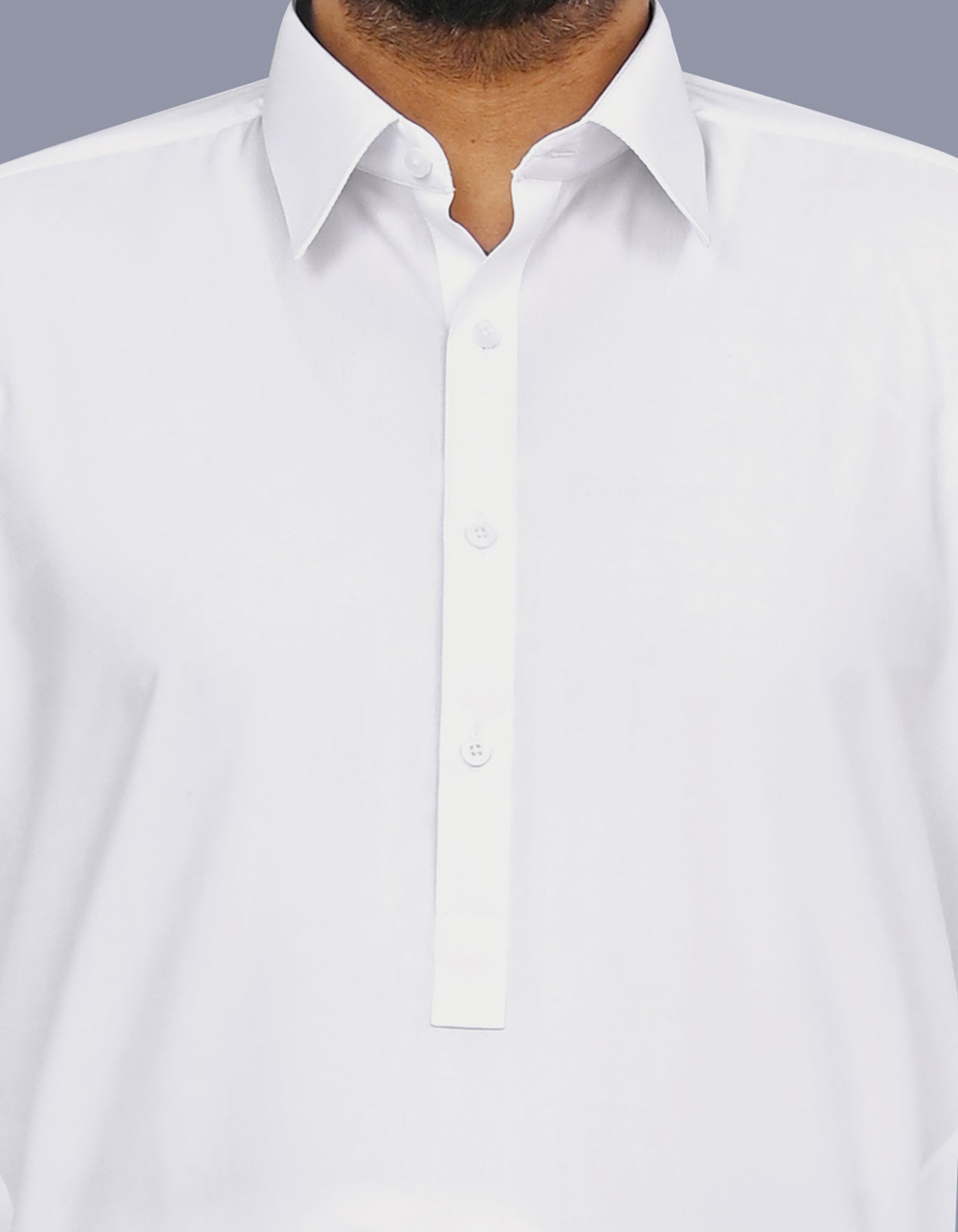 White Plain Kameez Shalwar KS26123S-S