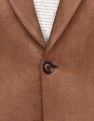 D Brown Tailored Smart Fit Coat CC2532-38
