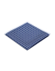 Blue Dotted Pocket Square
