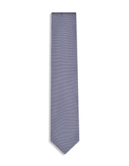 Grey Self Plain Tie