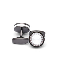 Silver Circle Cufflink