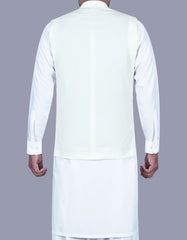 White Plain Waist Coat WC2519-2S-40