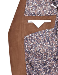 D Brown Tailored Smart Fit Coat CC2532-44