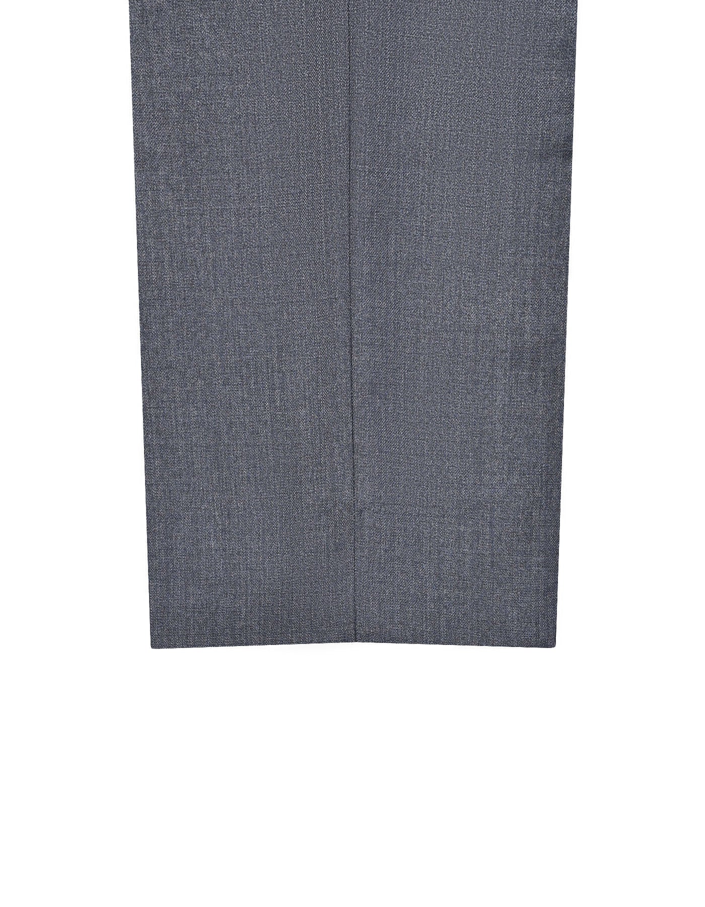 D Charcoal Plain Formal Trouser Classic Fit FT513C-38