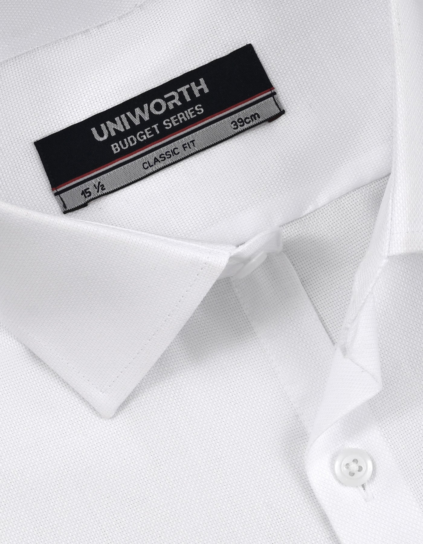Self White Classic Fit Shirt FS1796-1RF-15